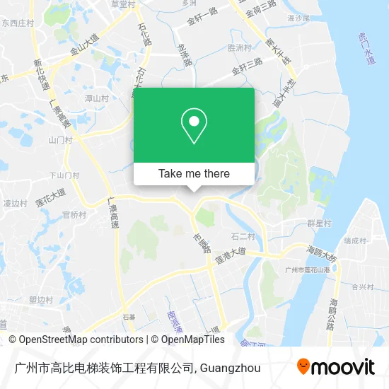 广州市高比电梯装饰工程有限公司 map