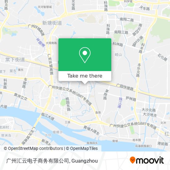 广州汇云电子商务有限公司 map