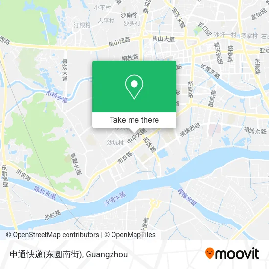 申通快递(东圆南街) map