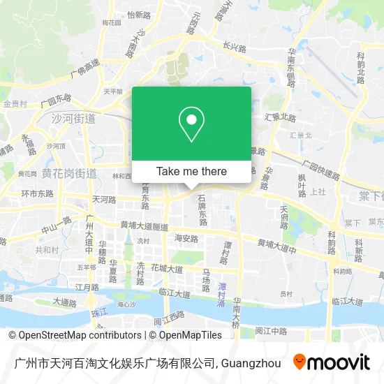 广州市天河百淘文化娱乐广场有限公司 map