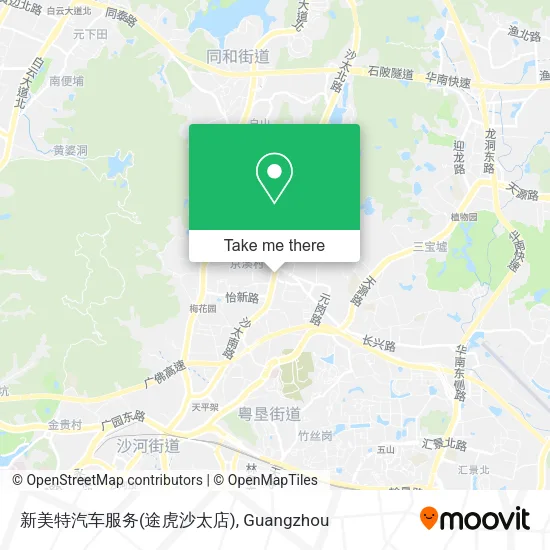 新美特汽车服务(途虎沙太店) map