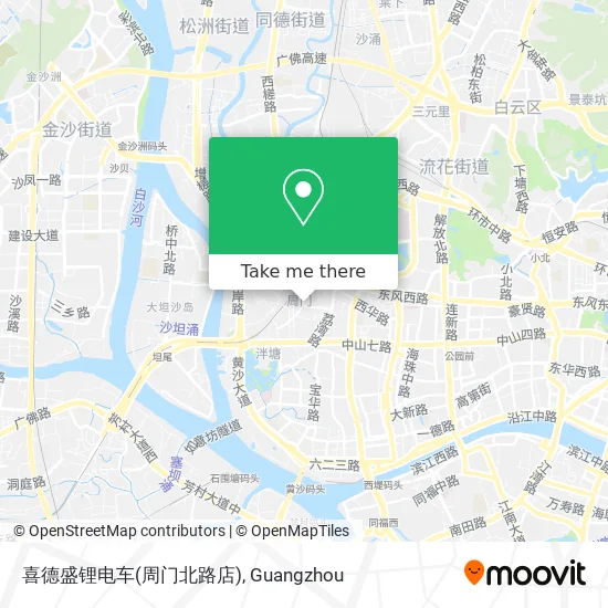 喜德盛锂电车(周门北路店) map