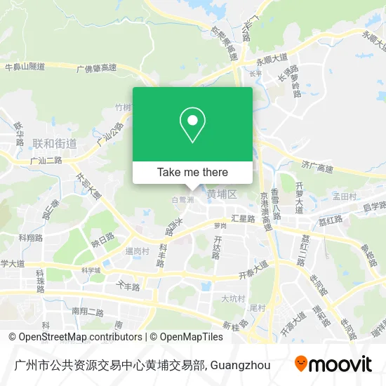 广州市公共资源交易中心黄埔交易部 map