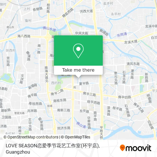 LOVE SEASON恋爱季节花艺工作室(环宇店) map