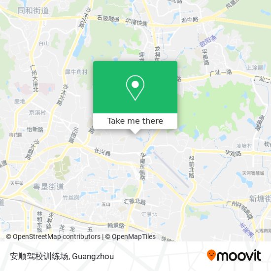 安顺驾校训练场 map
