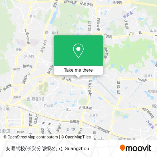 安顺驾校(长兴分部报名点) map