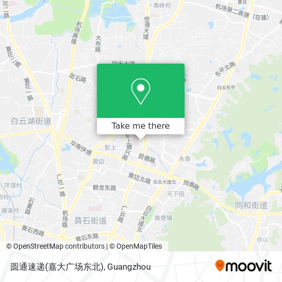 圆通速递(嘉大广场东北) map