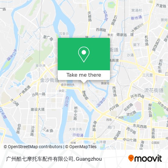 广州酷七摩托车配件有限公司 map