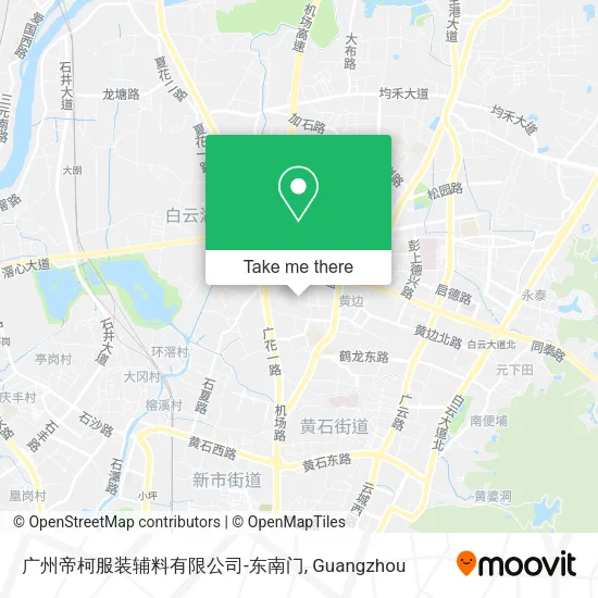 广州帝柯服装辅料有限公司-东南门 map