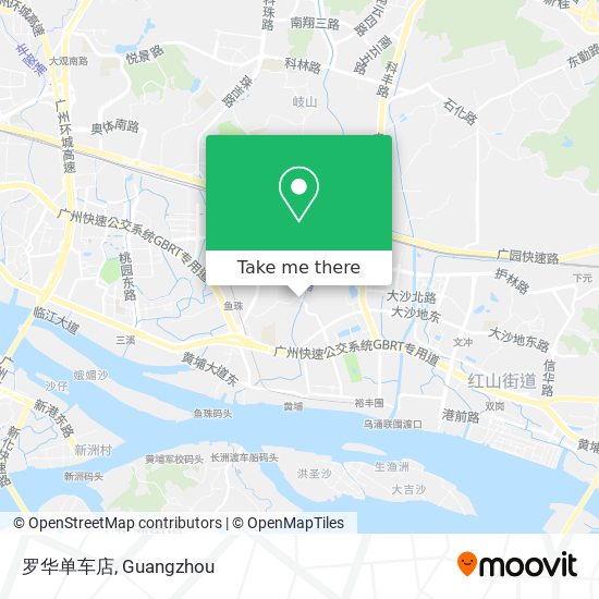 罗华单车店 map