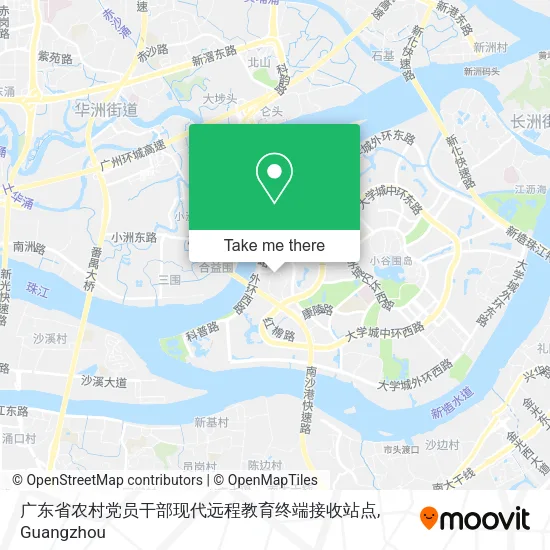 广东省农村党员干部现代远程教育终端接收站点 map