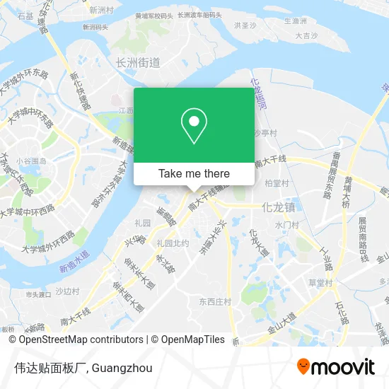 伟达贴面板厂 map