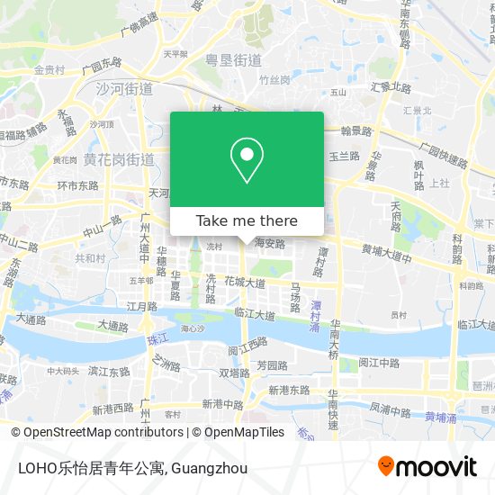LOHO乐怡居青年公寓 map
