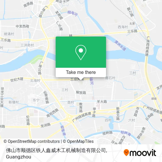 佛山市顺德区铁人鑫威木工机械制造有限公司 map