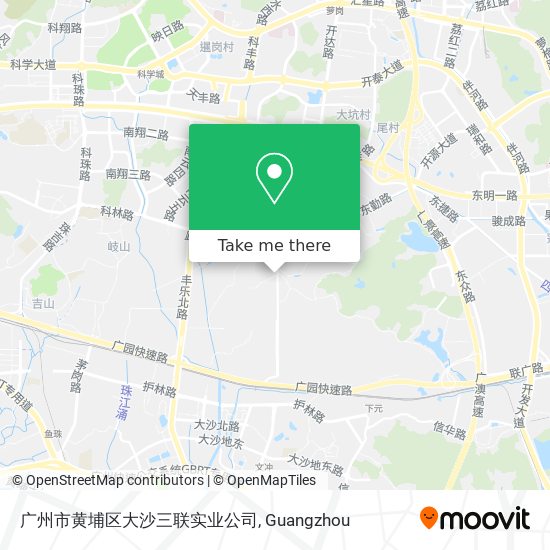 广州市黄埔区大沙三联实业公司 map