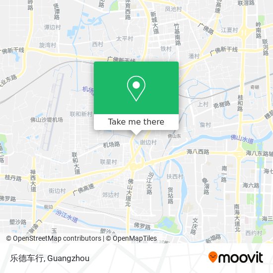 乐德车行 map
