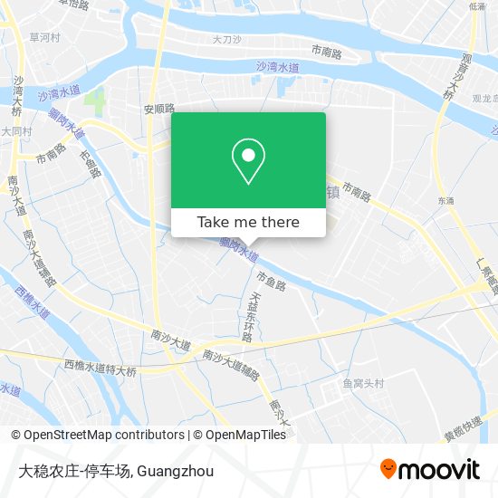 大稳农庄-停车场 map