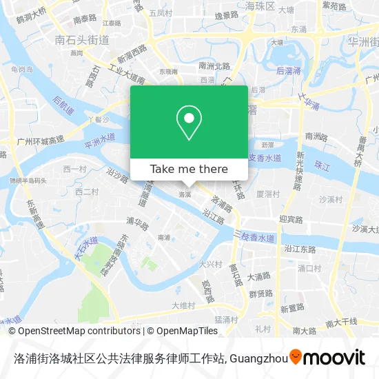 洛浦街洛城社区公共法律服务律师工作站 map