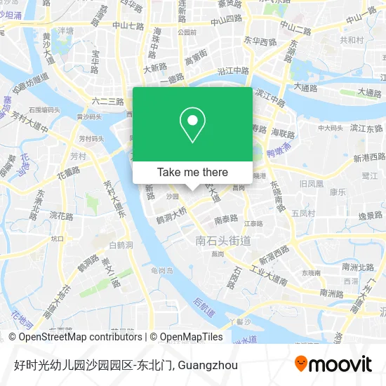 好时光幼儿园沙园园区-东北门 map