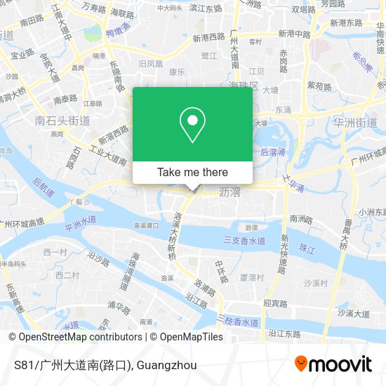 S81/广州大道南(路口) map