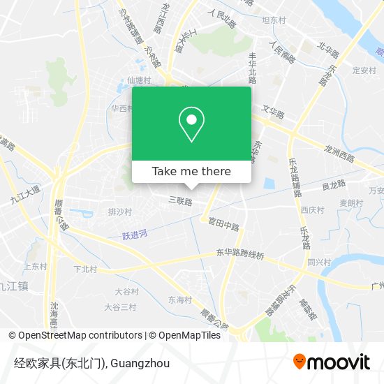 经欧家具(东北门) map