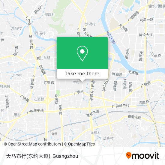 天马布行(东约大道) map
