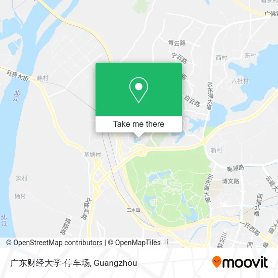 广东财经大学-停车场 map
