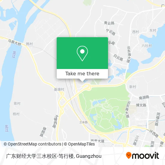 广东财经大学三水校区-笃行楼 map