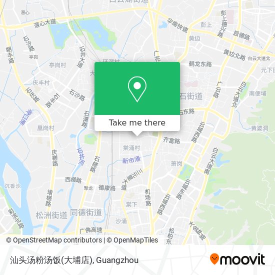 汕头汤粉汤饭(大埔店) map