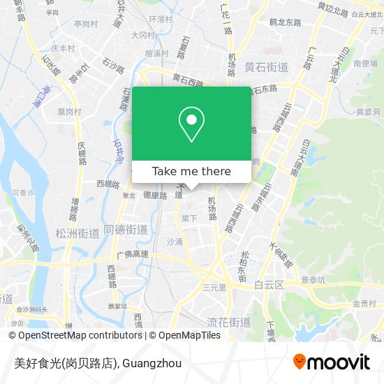 美好食光(岗贝路店) map