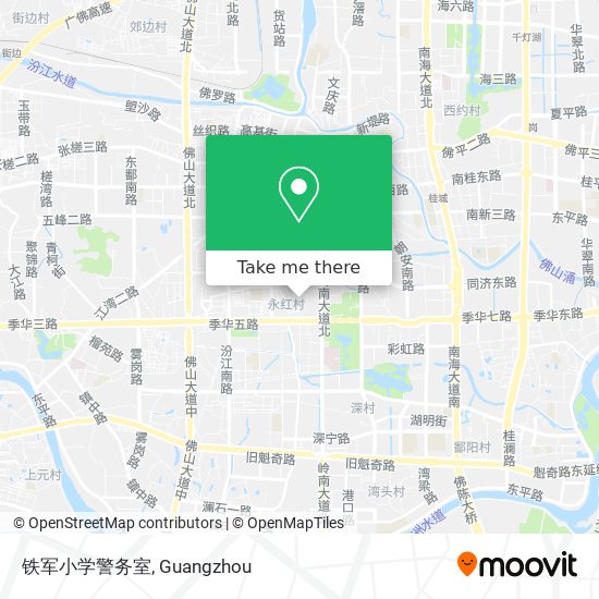 铁军小学警务室 map