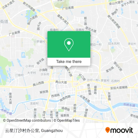 云星汀沙村办公室 map