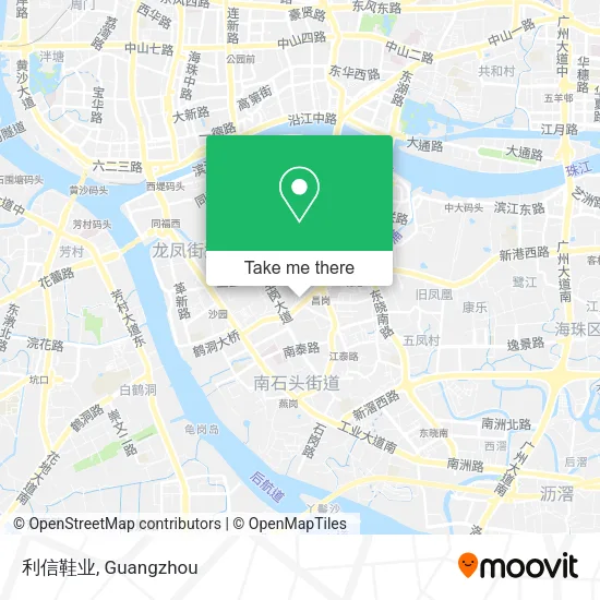 利信鞋业 map