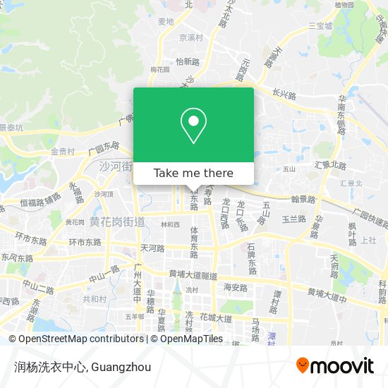 润杨洗衣中心 map
