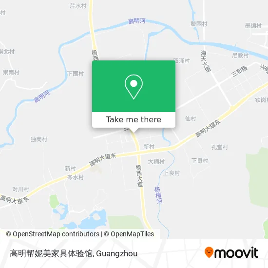 高明帮妮美家具体验馆 map