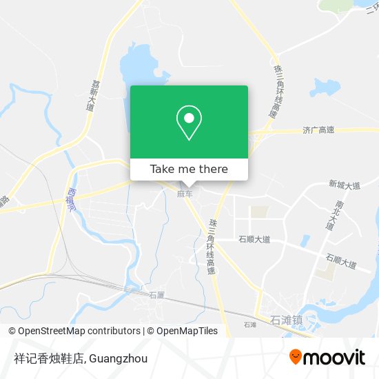 祥记香烛鞋店 map