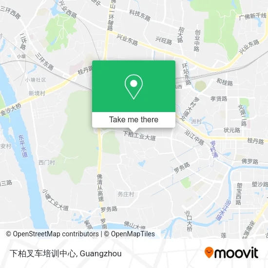 下柏叉车培训中心 map