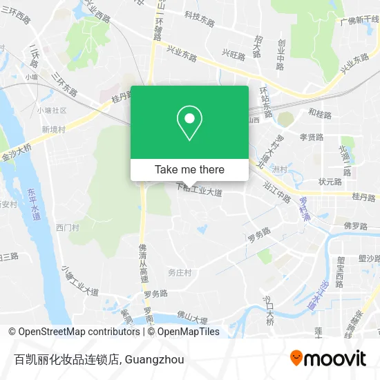 百凯丽化妆品连锁店 map