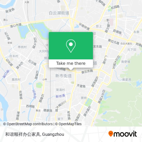 和谐顺祥办公家具 map