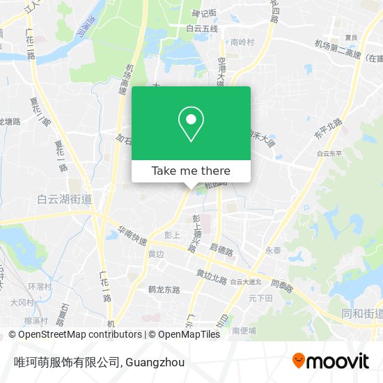 唯珂萌服饰有限公司 map