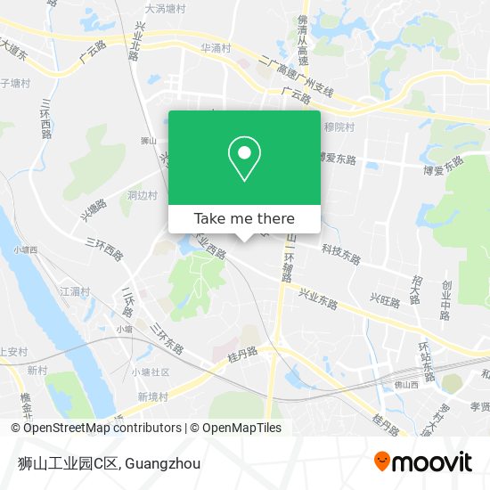 狮山工业园C区 map
