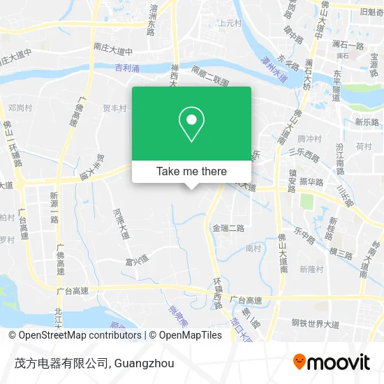 茂方电器有限公司 map