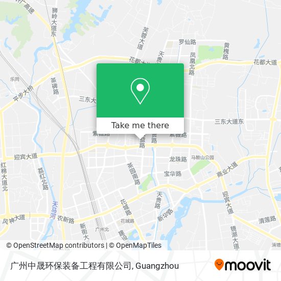 广州中晟环保装备工程有限公司 map