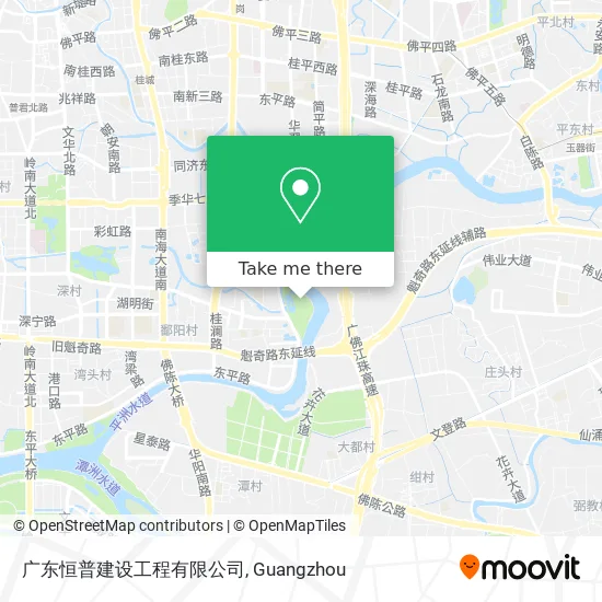 广东恒普建设工程有限公司 map