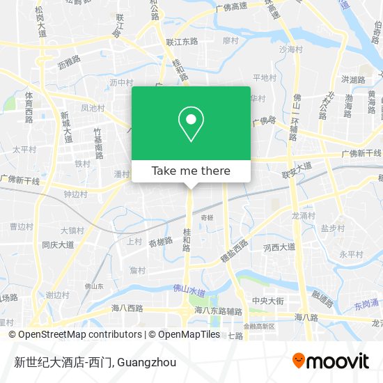 新世纪大酒店-西门 map