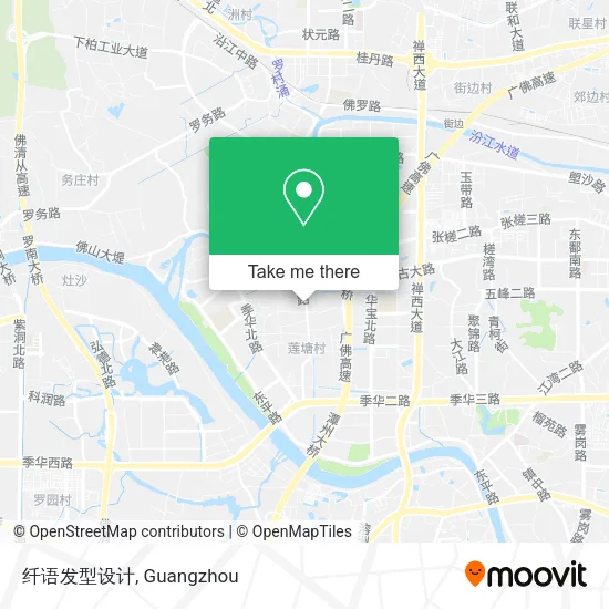 纤语发型设计 map