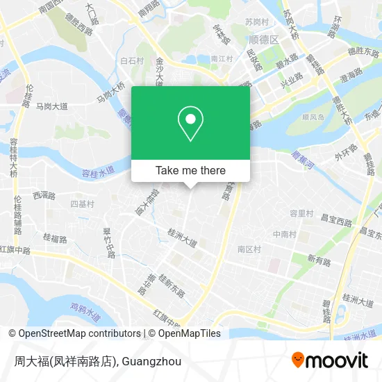 周大福(凤祥南路店) map