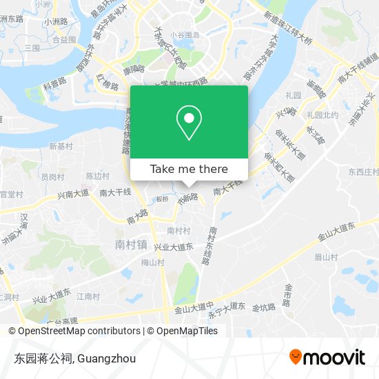 东园蒋公祠 map
