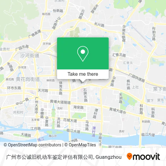 广州市公诚旧机动车鉴定评估有限公司 map
