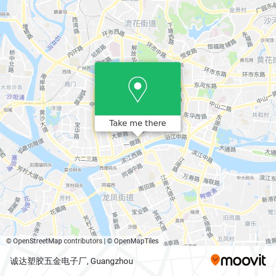 诚达塑胶五金电子厂 map
